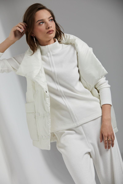 Брюки, джемпер DAVYDOV 6043.1 молоко - фото 3