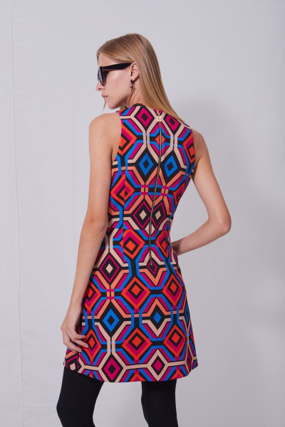 Платье на каждый день в стиле На каждый день из текстиля DAVYDOV 9119 - фото 2