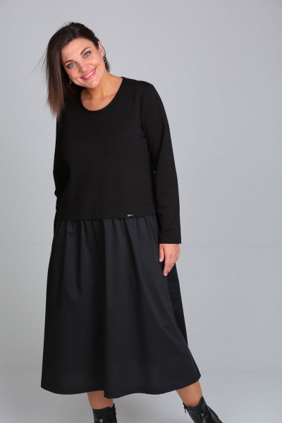 Платье Mubliz 010 черный - фото 3