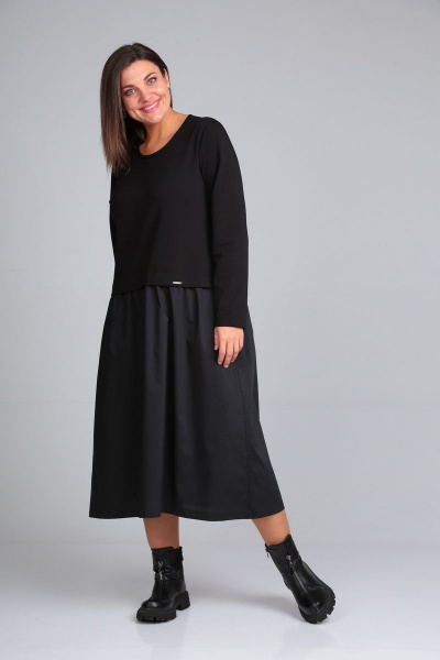 Платье Mubliz 010 черный - фото 1