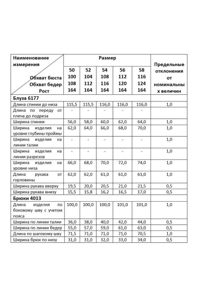 Блуза, брюки Deesses 2176 - фото 3