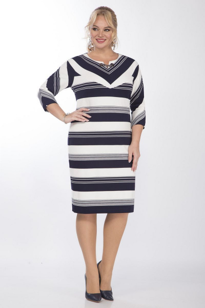 Платье Matini 3.1163 сине-белый - фото 4