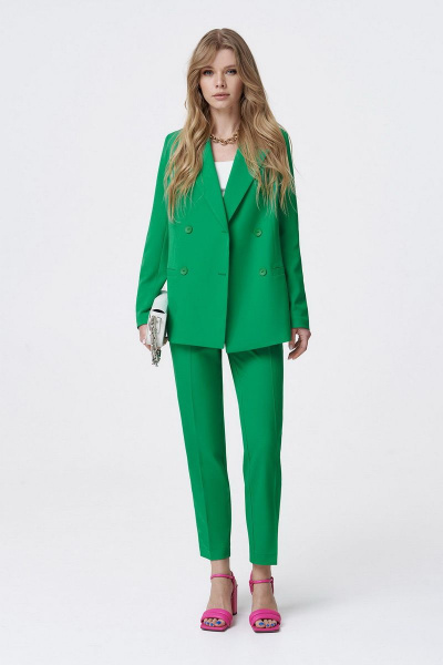 Брюки, жакет PiRS 635 зеленый - фото 5