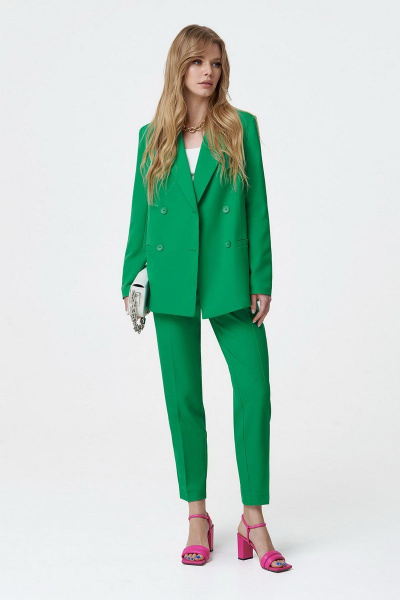 Брюки, жакет PiRS 635 зеленый - фото 3