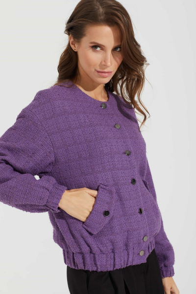 Брюки и жакет из текстиля в ярких цветах Motif 2141c - фото 3