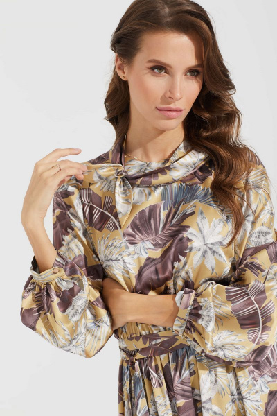 Платье мультиколор в стиле на каждый день Motif 1683 - фото 4