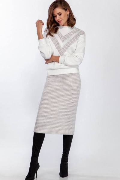 Джемпер, юбка Olegran 3823с - фото 2