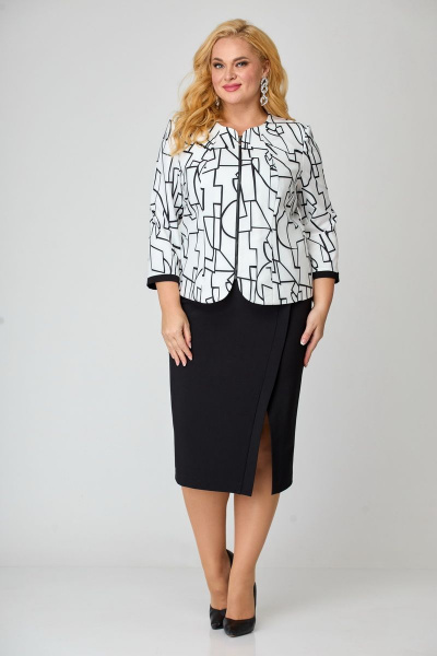 Жакет, юбка БАГРЯНИЦА 3114 - фото 7