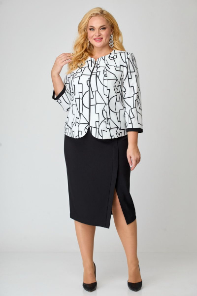 Жакет, юбка БАГРЯНИЦА 3114 - фото 1