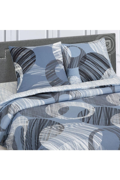 2-спальный комплект из поплина с карманом и клапанами АРТПОСТЕЛЬ 909 сириус - фото 2