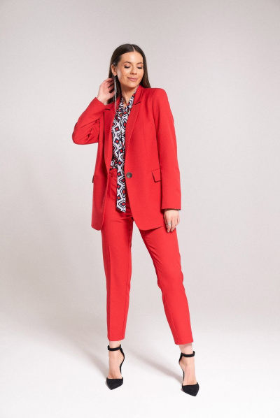 Жакет KaVaRi 6001.1 красный - фото 8