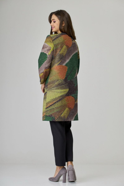 Кардиган БелЭльСтиль 727-1 72 22 олива - фото 6