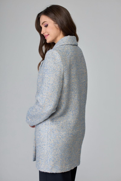 Полупальто БелЭльСтиль 858-1 27 22 светло-голубой - фото 6