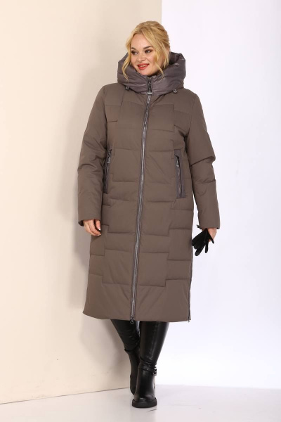 Пальто Shetti 2035 капучино - фото 2
