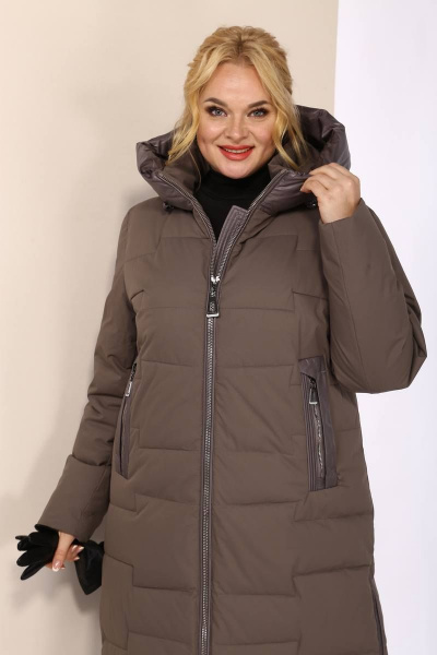 Пальто Shetti 2035 капучино - фото 5