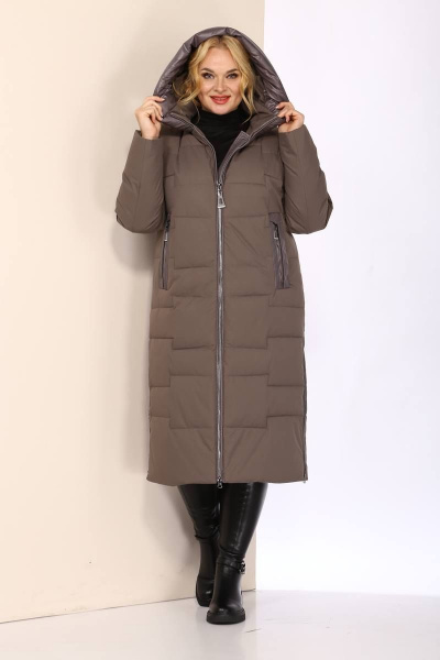 Пальто Shetti 2035 капучино - фото 4