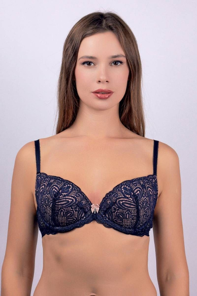 Бюстгальтер кружевной на каждый день Verally 2031-4 кварц - фото 1