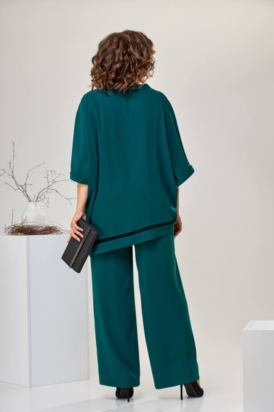 Блуза, брюки Romanovich Style 2-2430 бирюзовый - фото 5