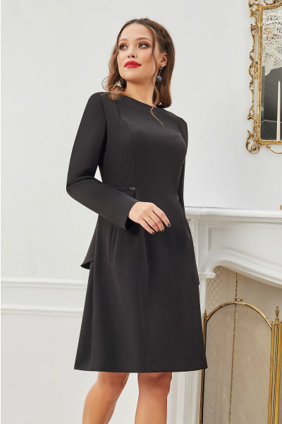 Платье Lissana 4400 черный - фото 2