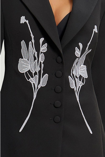 Брюки, жакет Lissana 4557 черный - фото 4