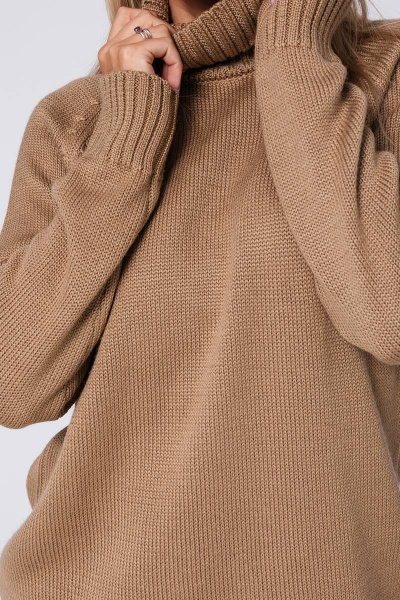 Свитер Romgil 486АТЗ светло-коричневый - фото 4