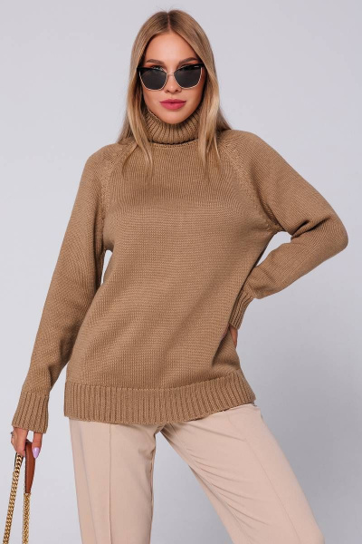 Свитер Romgil 486АТЗ светло-коричневый - фото 1