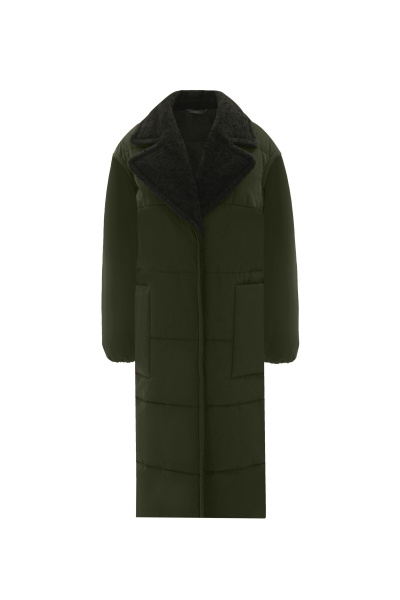 Пальто Elema 5-12195-1-170 хаки - фото 1