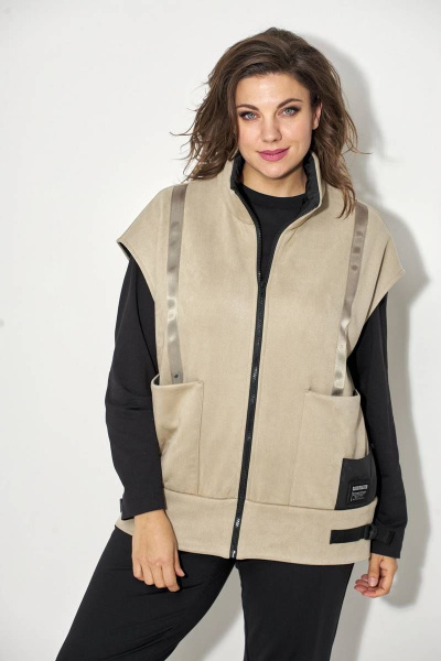 Жилет Runella 1538 бежевый - фото 1