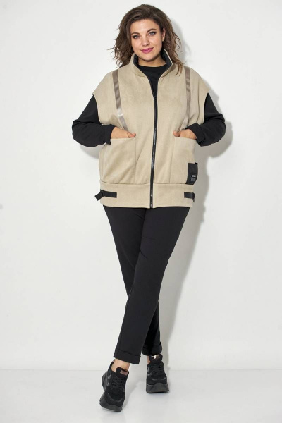Жилет Runella 1538 бежевый - фото 2