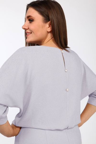 Платье Lady Style Classic 2401/1 нежно-лавандовый - фото 4