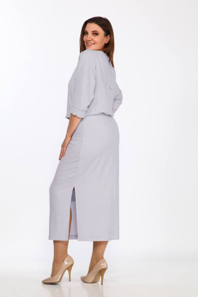 Платье Lady Style Classic 2401/1 нежно-лавандовый - фото 2