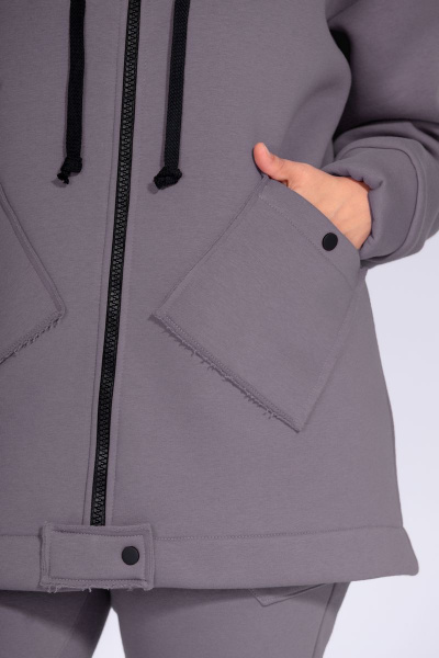 Брюки, худи BegiModa 3033 черника - фото 4