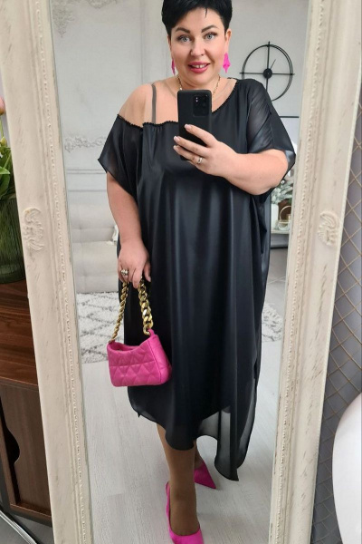 Платье Vittoria Queen 17253 черный - фото 5