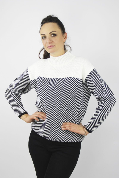 Свитер Полесье С3689-22 2С5216-Д43 158,164 супербелый - фото 1