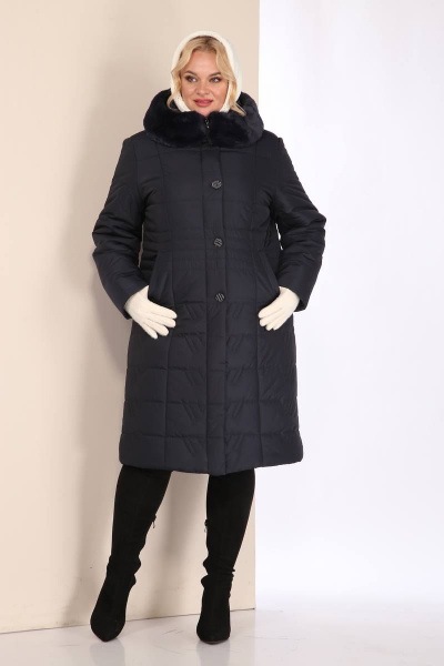 Пальто Shetti 2041 синий - фото 1