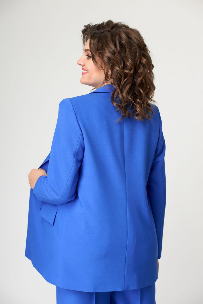 Жакет БелЭльСтиль 848-1 23 22 голубой - фото 5