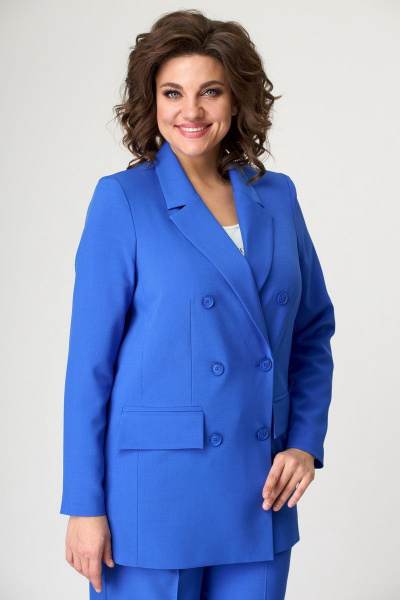 Жакет БелЭльСтиль 848-1 23 22 голубой - фото 1