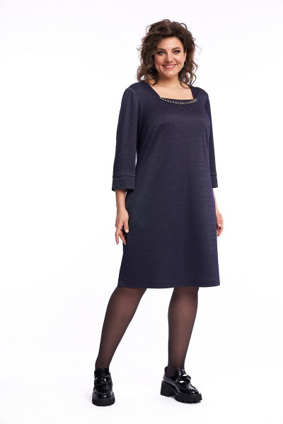 Платье с расклешённым к низу силуэтом из трикотажа Almirastyle 224 - фото 1