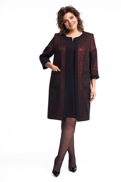 Кардиган, платье Almirastyle 244 - фото 4