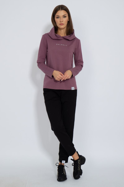 Футболка с капюшоном из трикотажа хлопка для спорта Kivviwear 4122.04 - фото 2