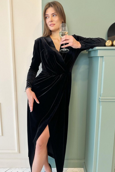 Платье AURA otd 3170 черный - фото 3