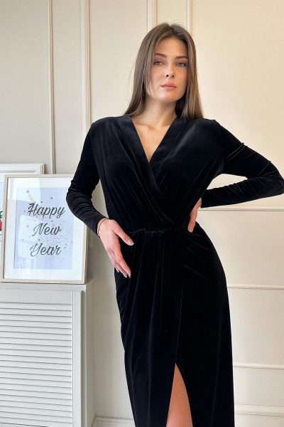 Платье AURA otd 3170 черный - фото 2