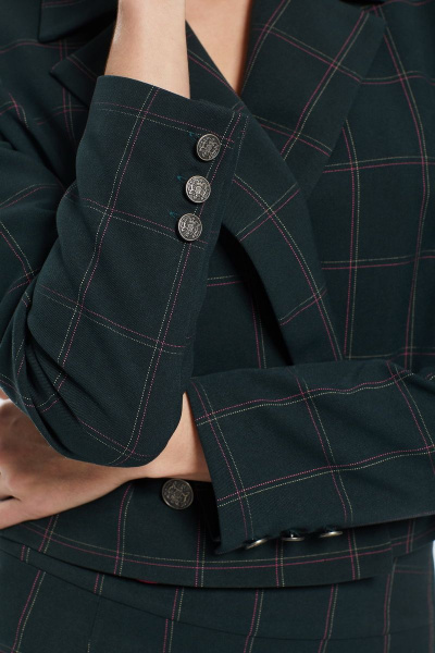 Жакет, юбка DAVA 128_B зеленый - фото 3