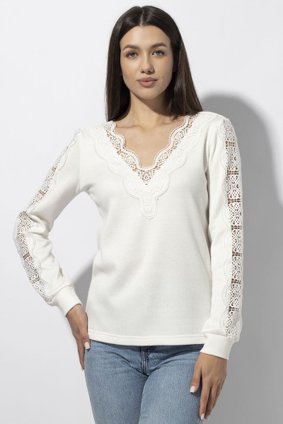 Блуза VIZAVI 683 молочный - фото 1