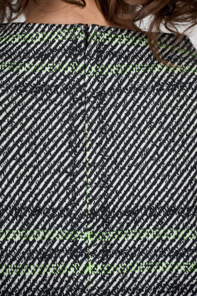 Платье Мишель стиль 1093 серо-зеленый - фото 9