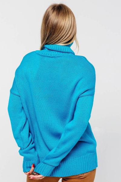 Свитер Romgil 641АТЗ синяя_волна - фото 2