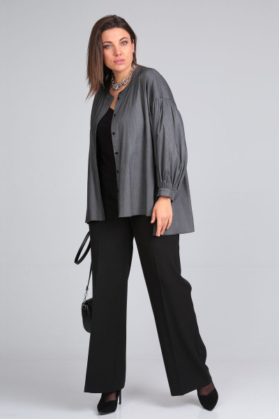 Блуза Lady Secret 0141 графит - фото 4