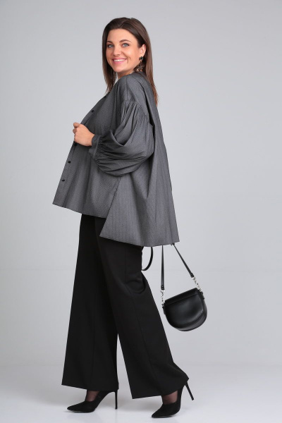 Блуза Lady Secret 0141 графит - фото 3