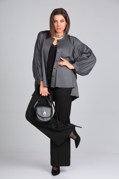 Блуза Lady Secret 0141 графит - фото 2