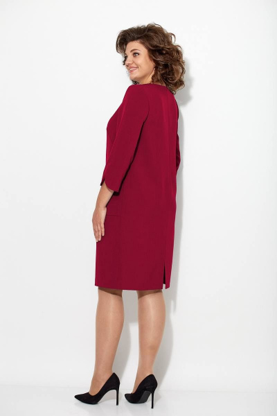 Платье Koketka i K 984-1 бордо - фото 2